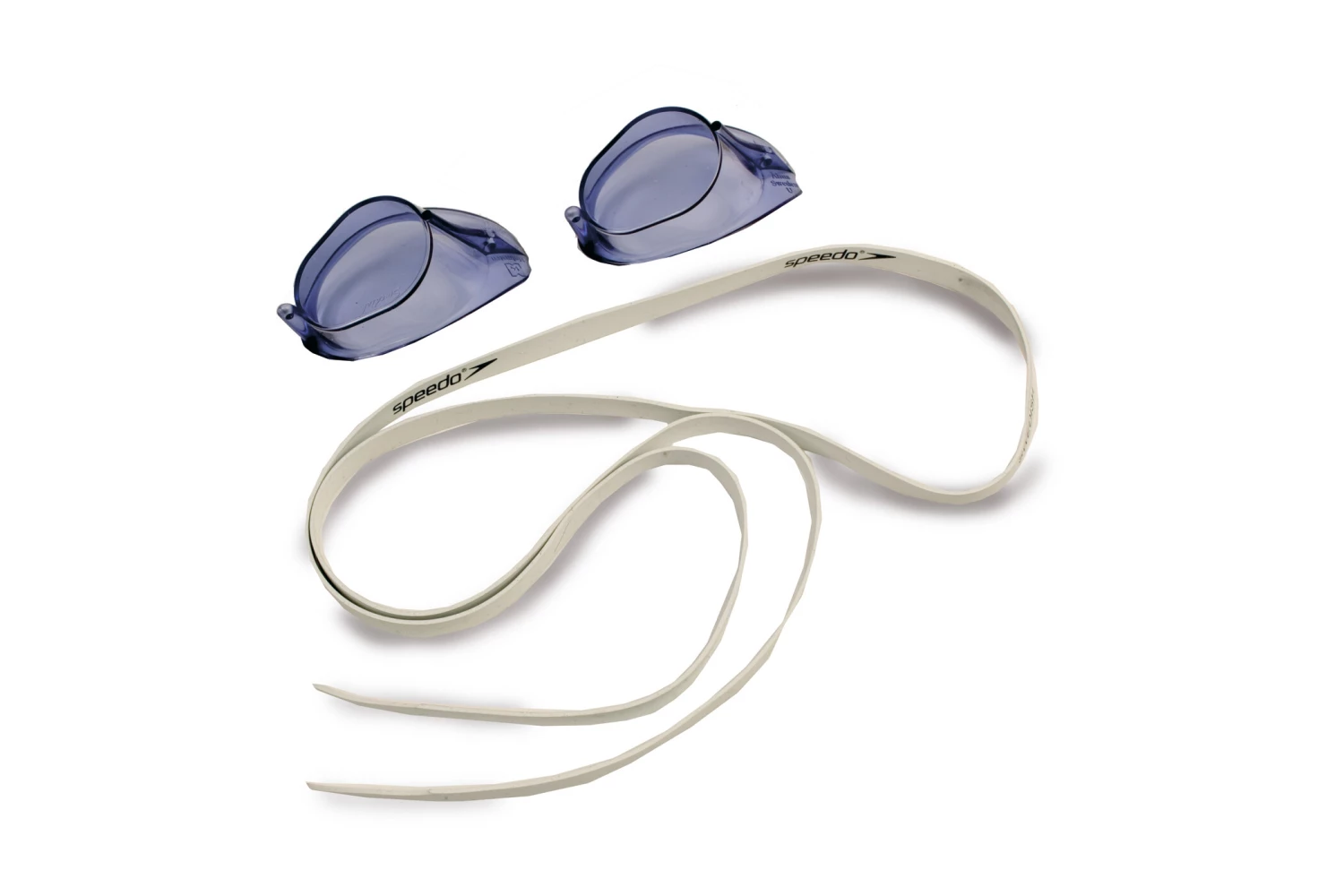 Speedo Swedish Lunettes de protection, blanc/bleu 4 Speedo Swedish Lunettes de protection, blanc/bleu – Image 2