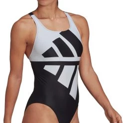 Adidas 3 Bars Swimsuit fitted Women, rouge/rose -Natation Femme Soldes adidas 3 bars swimsuit fitted women black white 5