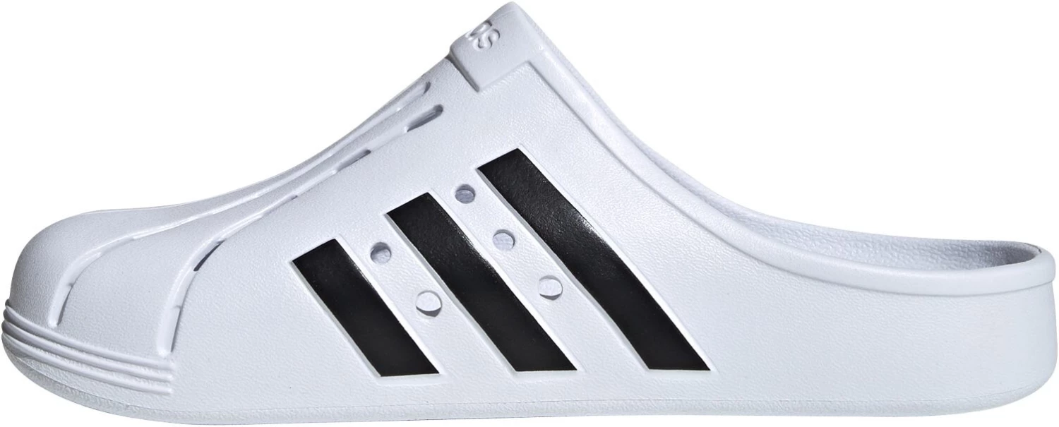 Adidas Adilette Clog, blanc 6 Adidas Adilette Clog, blanc – Image 4