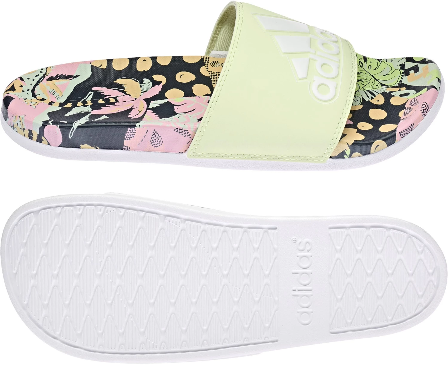 Adidas Adilette Comfort Slides Women, noir/gris 7 Adidas Adilette Comfort Slides Women, noir/gris – Image 5