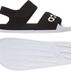 Adidas Adilette Sandals, noir 12 Adidas Adilette Sandals, noir -Natation Femme Soldes adidas adilette sandals core black footwear white core black 5 1