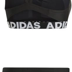 Adidas BW Branded Bikini Femme, jaune/noir -Natation Femme Soldes adidas bw bikini damen black 2 1