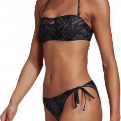 Adidas Festivibes Bikini Women, rouge/noir 11 Adidas Festivibes Bikini Women, rouge/noir -Natation Femme Soldes adidas festivibes bikini women black true orange 4