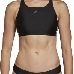 Adidas Fit 3S Infinitex Bikini Femme, noir 11 Adidas Fit 3S Infinitex Bikini Femme, noir -Natation Femme Soldes adidas fit 3 stripes infinitex bikini women black 4