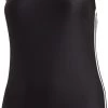 Adidas Fit 3S Swimsuit Women, bleu 2 Adidas Fit 3S Swimsuit Women, bleu -Natation Femme Soldes adidas fit 3s swimsuit women black white 1 1