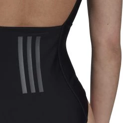 Adidas Iconisea 3S S Swimsuit Women, bleu -Natation Femme Soldes adidas iconisea 3s s swimsuit women black 3 1
