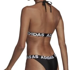 Adidas Bikini à nouer Femme, noir 10 Adidas Bikini à nouer Femme, noir -Natation Femme Soldes adidas neckholder bikini women black 3