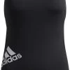 Adidas Pro Big Badge Of Sport Swimsuit Women, noir 2 Adidas Pro Big Badge Of Sport Swimsuit Women, noir -Natation Femme Soldes adidas pro big badge of sport swimsuit women black white 1