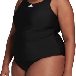 Adidas SH3.RO 3S Tankini Top fitted Women, noir 9 Adidas SH3.RO 3S Tankini Top fitted Women, noir -Natation Femme Soldes adidas sh3ro 3s tankini top fitted women black white 2