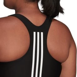 Adidas SH3.RO 3S Tankini Top fitted Women, noir 12 Adidas SH3.RO 3S Tankini Top fitted Women, noir -Natation Femme Soldes adidas sh3ro 3s tankini top fitted women black white 5