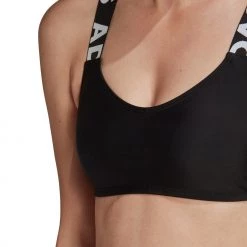 Adidas SH3.RO Branded Beach Bikini Top Women, noir -Natation Femme Soldes adidas sh3ro branded beach bikini top women black white 3