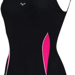 Arena Alissa U Back One Piece Swimsuit Low Cut C-Cup Women, noir -Natation Femme Soldes arena alissa u back one piece swimsuit low cut c cup women black rose violet white 4