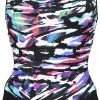 Arena Aphra Cradle Back Swimsuit Women, Multicolore/noir -Natation Femme Soldes arena aphra cradle back swimsuit women black multi black 1