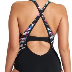 Arena Aphra Cradle Back Swimsuit Women, Multicolore/noir 13 Arena Aphra Cradle Back Swimsuit Women, Multicolore/noir -Natation Femme Soldes arena aphra cradle back swimsuit women black multi black 6