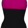 Arena Betta U Back One Piece Swimsuit Women, noir/rose 1 Arena Betta U Back One Piece Swimsuit Women, noir/rose -Natation Femme Soldes arena betta u back one piece swimsuit women black rose violet 1