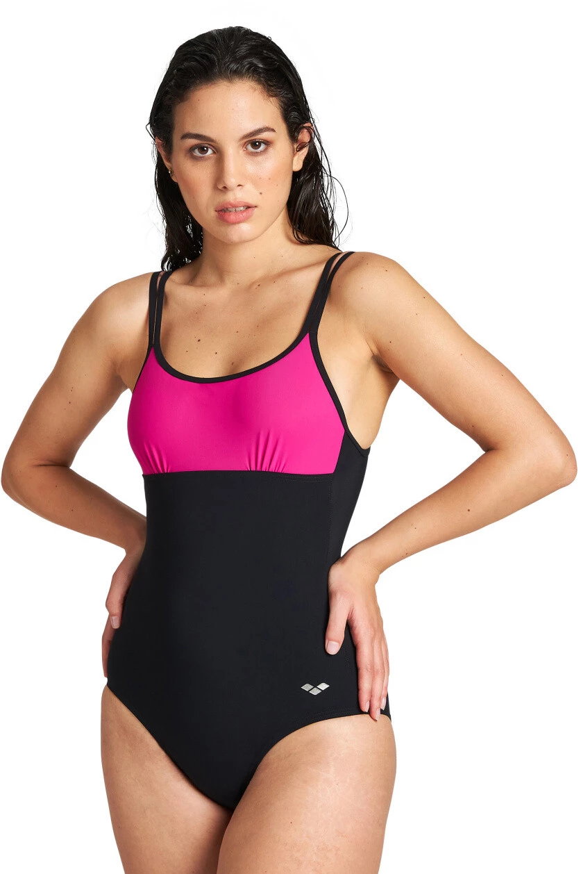 Arena Betta U Back One Piece Swimsuit Women, noir/rose 8 Arena Betta U Back One Piece Swimsuit Women, noir/rose – Image 6