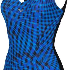 Arena Bodylift Cloe Wing Back One Piece Swimsuit AO Women, rose/bleu -Natation Femme Soldes arena bodylift cloe wing back one piece swimsuit ao women black multi black 3