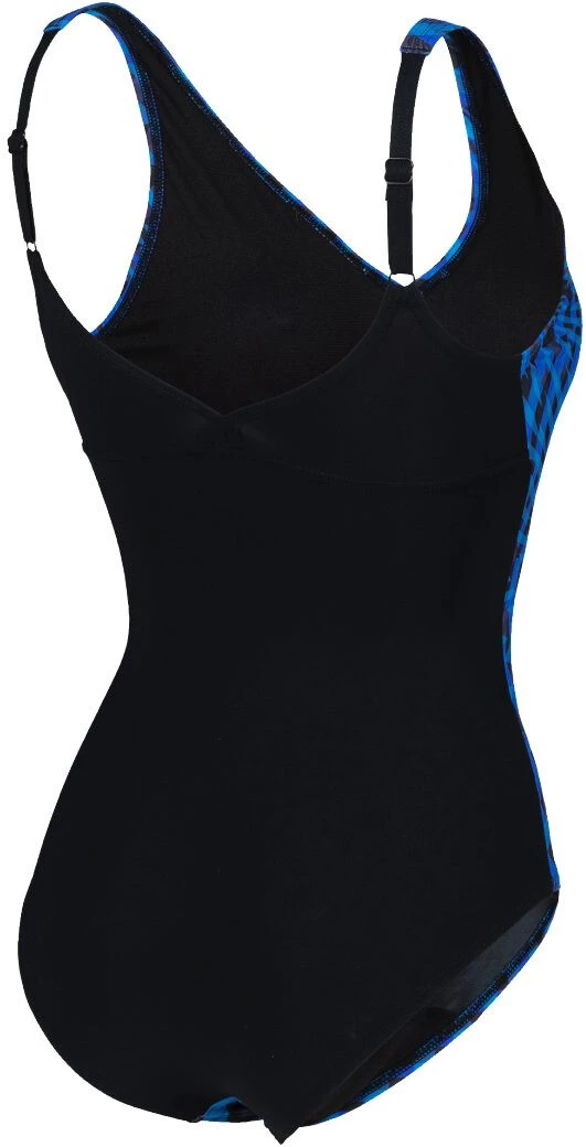 Arena Bodylift Cloe Wing Back One Piece Swimsuit AO Women, noir/bleu 6 Arena Bodylift Cloe Wing Back One Piece Swimsuit AO Women, noir/bleu – Image 4