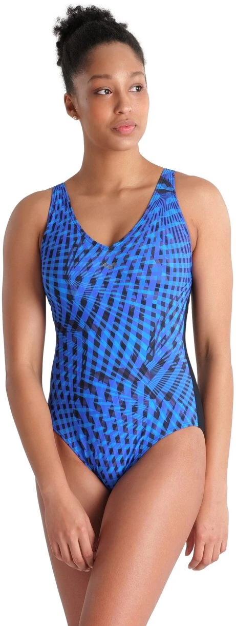Arena Bodylift Cloe Wing Back One Piece Swimsuit AO Women, noir/bleu 7 Arena Bodylift Cloe Wing Back One Piece Swimsuit AO Women, noir/bleu – Image 5