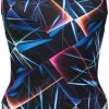 Arena Challenge Back Allover One Piece Swimsuit Women, noir/Multicolore 2 Arena Challenge Back Allover One Piece Swimsuit Women, noir/Multicolore -Natation Femme Soldes arena challenge back allover one piece swimsuit women black multi freak rose 1