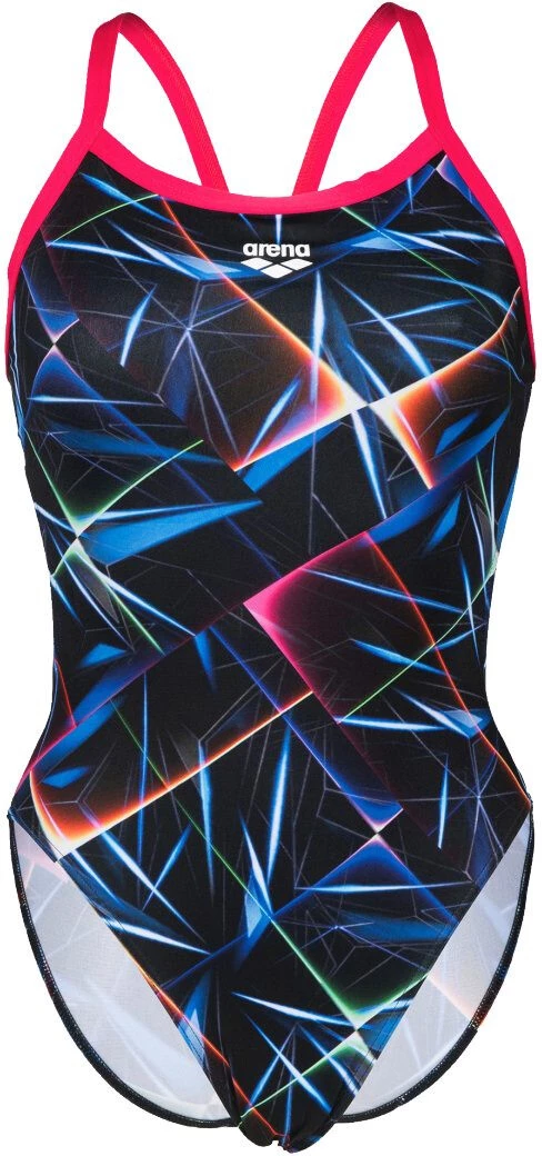 Arena Challenge Back Allover One Piece Swimsuit Women, noir/Multicolore 3 Arena Challenge Back Allover One Piece Swimsuit Women, noir/Multicolore