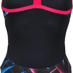 Arena Challenge Back Allover One Piece Swimsuit Women, noir/Multicolore 9 Arena Challenge Back Allover One Piece Swimsuit Women, noir/Multicolore -Natation Femme Soldes arena challenge back allover one piece swimsuit women black multi freak rose 2
