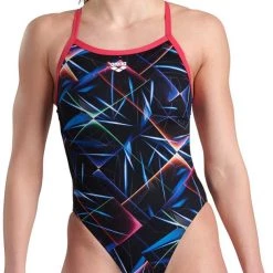 Arena Challenge Back Allover One Piece Swimsuit Women, noir/Multicolore 12 Arena Challenge Back Allover One Piece Swimsuit Women, noir/Multicolore -Natation Femme Soldes arena challenge back allover one piece swimsuit women black multi freak rose 5