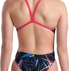 Arena Challenge Back Allover One Piece Swimsuit Women, noir/Multicolore 13 Arena Challenge Back Allover One Piece Swimsuit Women, noir/Multicolore -Natation Femme Soldes arena challenge back allover one piece swimsuit women black multi freak rose 6