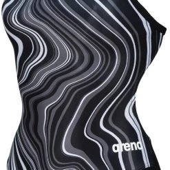 Arena Challenge Back Marbled One Piece Swimsuit Women, bleu 10 Arena Challenge Back Marbled One Piece Swimsuit Women, bleu -Natation Femme Soldes arena challenge back marbled one piece swimsuit women black black multi 3