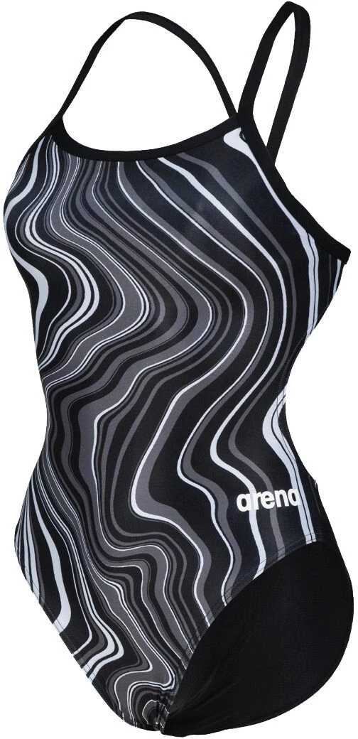 Arena Challenge Back Marbled One Piece Swimsuit Women, rouge 5 Arena Challenge Back Marbled One Piece Swimsuit Women, rouge – Image 3