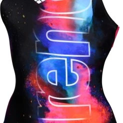 Arena Cosmic Pro Back One Piece Swimsuit Women, noir/Multicolore -Natation Femme Soldes arena cosmic pro back one piece swimsuit women black freak rose 3 1