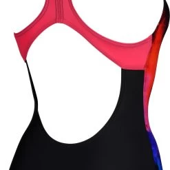 Arena Cosmic Pro Back One Piece Swimsuit Women, noir/Multicolore -Natation Femme Soldes arena cosmic pro back one piece swimsuit women black freak rose 4 1
