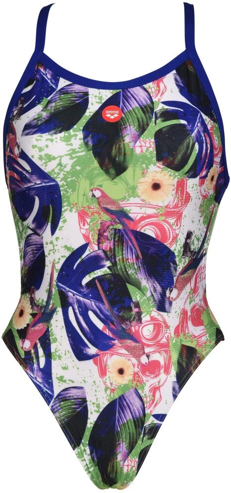 Arena Crazy Cross Back Allover One Piece Swimsuit Women, Multicolore 3 Arena Crazy Cross Back Allover One Piece Swimsuit Women, Multicolore