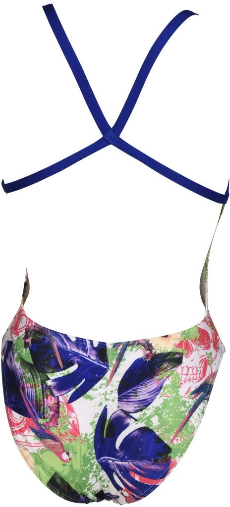 Arena Crazy Cross Back Allover One Piece Swimsuit Women, Multicolore 5 Arena Crazy Cross Back Allover One Piece Swimsuit Women, Multicolore – Image 3