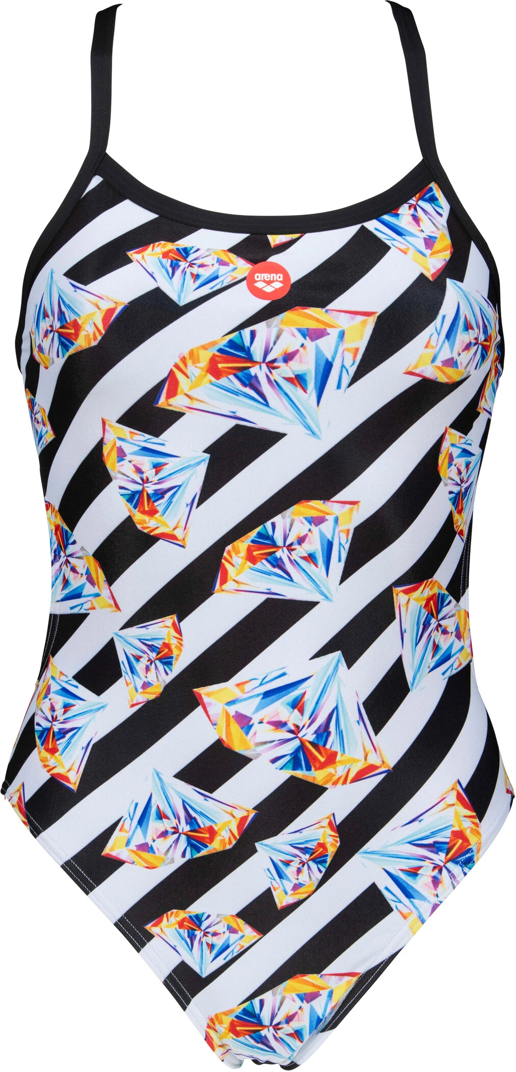 Arena Crazy Diamond Challenge Back Swimsuit Women, Multicolore 3 Arena Crazy Diamond Challenge Back Swimsuit Women, Multicolore