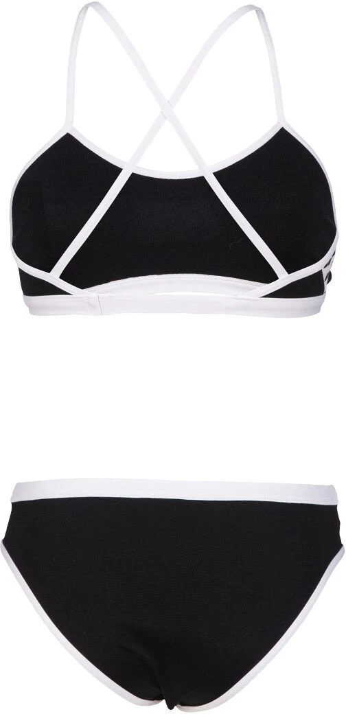 Arena Cross Back Solid Bikini Women, rouge/blanc 5 Arena Cross Back Solid Bikini Women, rouge/blanc – Image 3