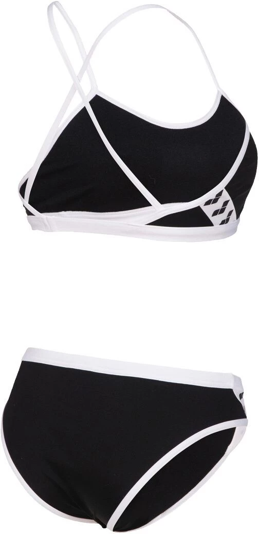 Arena Cross Back Solid Bikini Women, rouge/blanc 8 Arena Cross Back Solid Bikini Women, rouge/blanc – Image 6