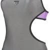 Arena Duo Reversible Racer Back Maillot de bain une pièce Femme, gris/rose