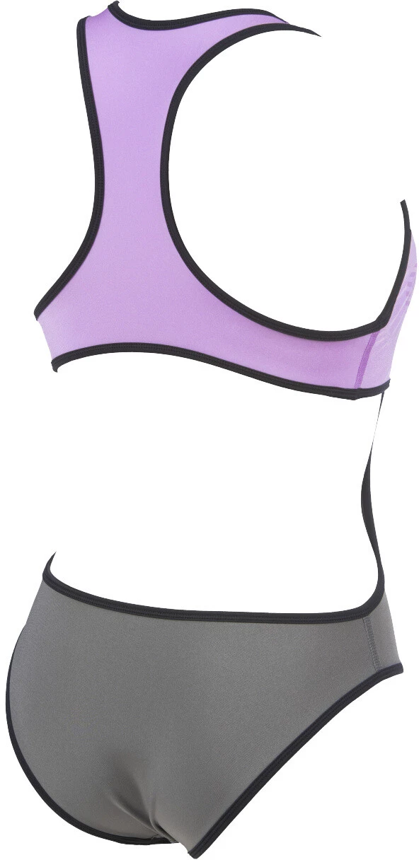 Arena Duo Reversible Racer Back Maillot de bain une pièce Femme, gris/rose 6 Arena Duo Reversible Racer Back Maillot de bain une pièce Femme, gris/rose – Image 4