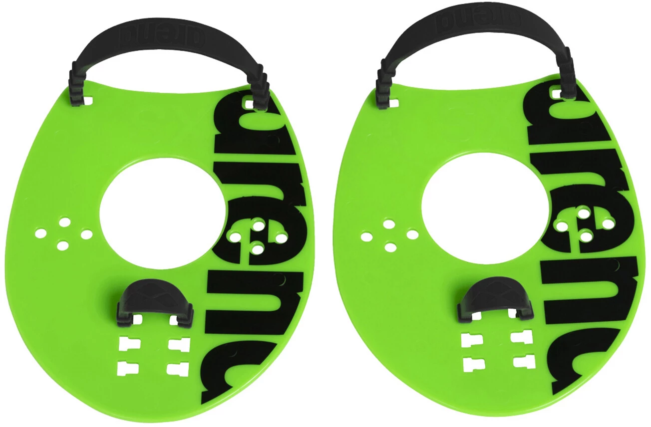 Arena Elite 2 Hand Paddles, vert 3 Arena Elite 2 Hand Paddles, vert