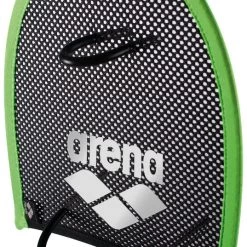 Arena Flex Plaquettes de natation, noir/vert -Natation Femme Soldes arena flex hand paddle acid lime black 3 1