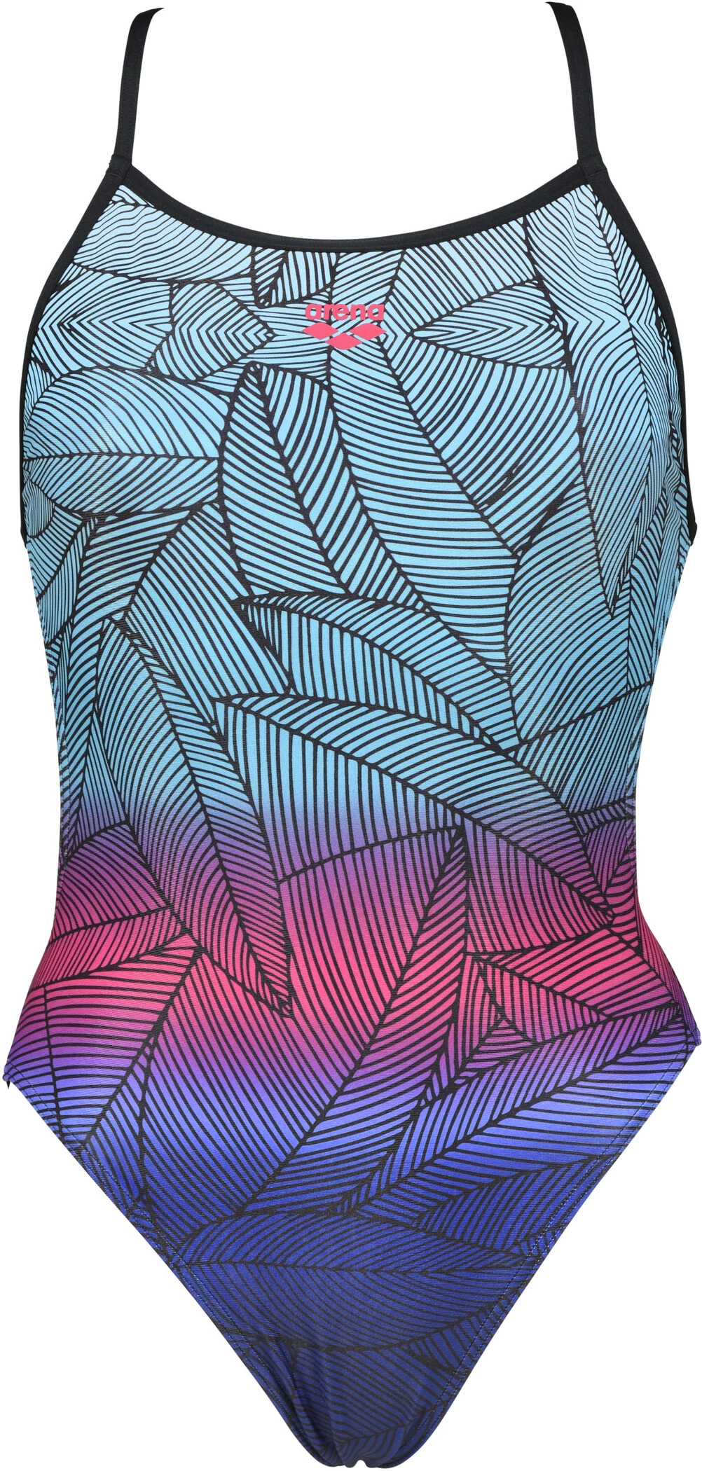 Arena Foliage Booster Back Swimsuit Women, Multicolore 3 Arena Foliage Booster Back Swimsuit Women, Multicolore
