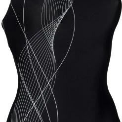 Arena Gliding Pro Back One Piece Swimsuit LB Women, noir 10 Arena Gliding Pro Back One Piece Swimsuit LB Women, noir -Natation Femme Soldes arena gliding pro back one piece swimsuit lb women black white 3