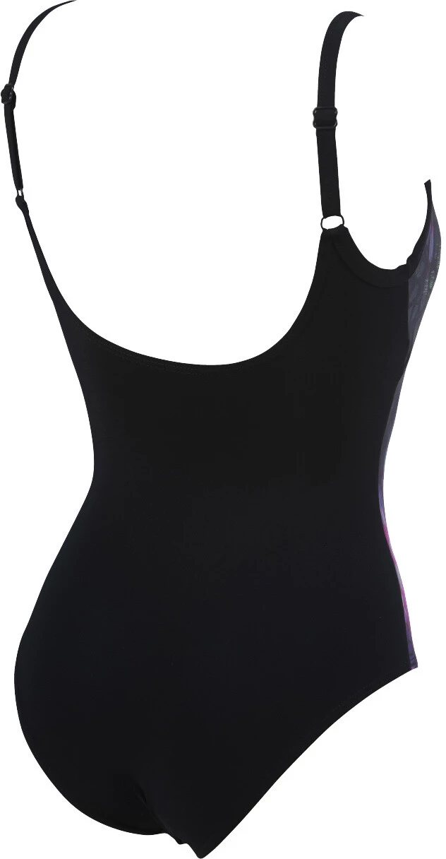 Arena Grace U Back Maillot de bain une pièce Bonnet C Femme, Multicolore/noir 4 Arena Grace U Back Maillot de bain une pièce Bonnet C Femme, Multicolore/noir – Image 2
