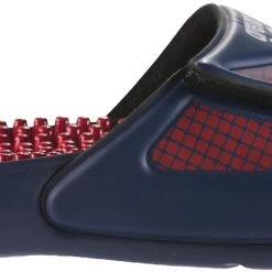 Arena Hook & Loop Slides, bleu/rouge -Natation Femme Soldes arena hook loop slides navy red white 3