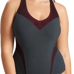 Arena Isabel Light Cross Back Swimsuit Plus Women, noir -Natation Femme Soldes arena isabel light cross back swimsuit plus women ash grey calypso 6