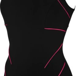 Arena Jewel Maillot de bain une pièce Low C Cup Femme, noir