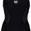Arena Kaori Combinaison Swimsuit Women, noir -Natation Femme Soldes arena kaori combinaison swimsuit women black asphalt 1