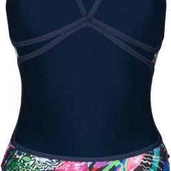 Arena Lace Back Allover One Piece Swimsuit Women, Multicolore 9 Arena Lace Back Allover One Piece Swimsuit Women, Multicolore -Natation Femme Soldes arena lace back allover one piece swimsuit women navy multi 2