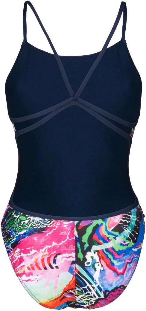 Arena Lace Back Allover One Piece Swimsuit Women, Multicolore 4 Arena Lace Back Allover One Piece Swimsuit Women, Multicolore – Image 2